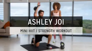 Luke & Ashley's 5-minute HIIT strength workout