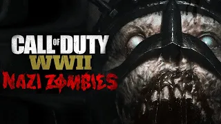 Call of Duty - WW II - Zombies Прохождение-соло режим зомби.