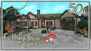 Bloxburg Build || Cottagecore Family House [no gamepass] 50k