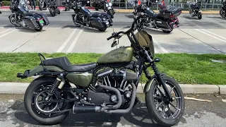 Club style 2016 Sportster Iron 883 @ Quaid H-D