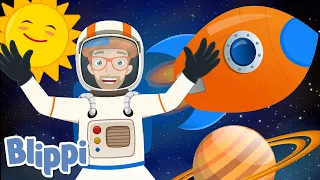 Blippi Outer Space Song! | Kids Songs & Nursery Rhymes | Educational Videos for Toddlers