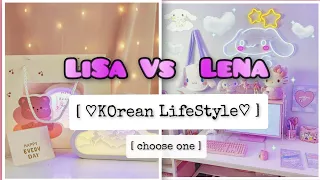 LISA OR LENA KAWAII EDITION, Rooms 💜, cute accessories, yummy food - Korean lifestyle