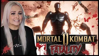 MORTAL KOMBAT 11 ALL FATALITIES | REACTION | PART 1