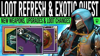 Destiny 2: BIG LOOT REFRESH & EXOTIC QUEST! Arcite DROPS, New Secrets, Nightfall & Update (16 April)