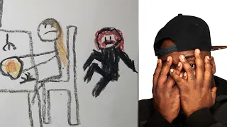 3 Disturbing Children's Drawings with Backstories Reaction