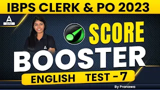 IBPS PO And Clerk 2023 | English Test For Bank Exam | Part 7 | Adda247 Tamil