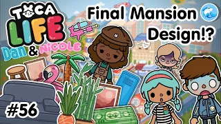 Toca Life City | Final Mansion Makeover!? #56 (Dan and Nicole series)