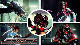 Strider (2014) - All Bosses + Ending