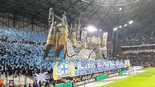 OM/PSG Classico 2023 Superbe Tifo du Virage Sud