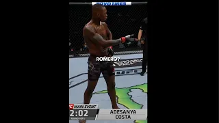 Israel Adesanya Freezing Opponents