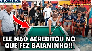 BAIANINHO DEU SHOW E DECIDIU A PARTIDA