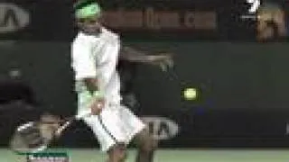 Roger Federer - Slow Motion Top Spin Forehand