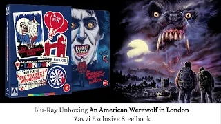 Blu-Ray Unboxing of An American Werewolf in London (1981) Zavvi Exclusive Steelbook