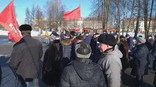 Митинг КПРФ в Йошкар-Оле часть 2