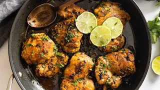Cilantro Lime Chicken Thighs | 30-Minute Dinner Recipe