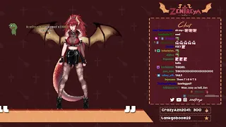 Zentreya Showing Off Her Full 2D Model