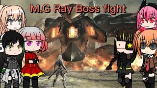 Girls Frontline React to Metal Gear rising Revengance (MG Ray boss fight)