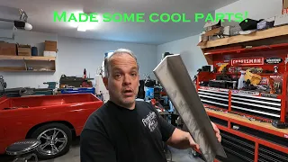 Making race car parts out of hardware store junk