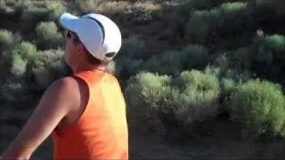 High Desert Running Club: hd running project members run the California Aqueduct in Hesperia