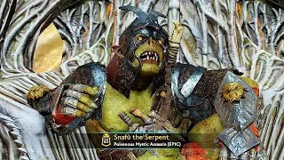 SHADOW OF WAR - HIGH Level 1000 GREEN Overlord Mystic Citadel 604 Boss Battle