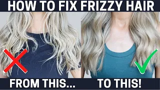 What Really Causes Frizzy Hair... How to Get Rid Of Frizzy Hair | Best Frizzy Hair Products
