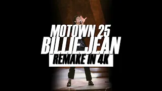 4K Remastered - Billie Jean - Motown 25 - Michael Jackson