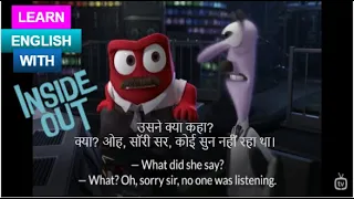 LEARN ENGLISH WITH MOVIE INSIDE OUT | Learn new vocabulary words | Sentences of Emotion