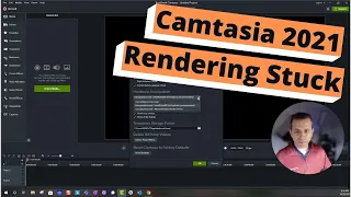 Camtasia 2021 Freezing While Rendering A Video Resolution