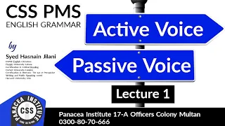 English Active and Passive Voice Lecture 1