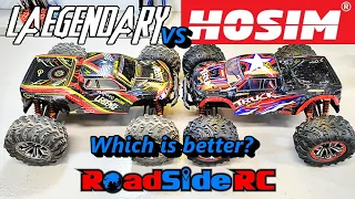 1/10 RC Battle!  Hosim vs Laegendary | Which is the BEST budget 1/10 basher?