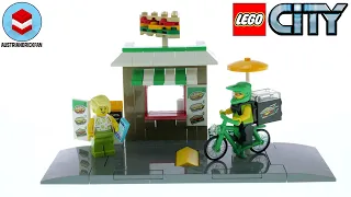 LEGO City 40578 Sandwich Shop Speed Build