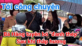 Bà Nguyễn Phương Hằng tuyên bố MẠNH sau khi thắp hương | Gấc Việt TV