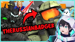 VTuber Reacts to TheRussianBadger: HAMSTER CHIEF LOBSTERS THE FORTBITE | Fortnite Zero Build