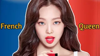 BLACKPINK JENNIE SPEAKING FRENCH COMPILATION