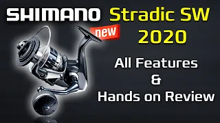 2020 Shimano Stradic SW  || All features and hands on Review - Best saltwater reel