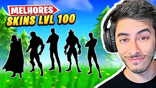 A EVOLUÇÃO DAS SKINS DO NÍVEL 100 DESDE O INÍCIO