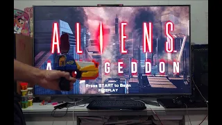 Aliens Armageddon Arcade PC (Teknoparrot, Wiimote and Weapon Nerf)
