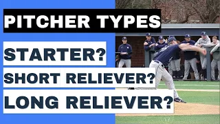 The Skillsets of Starting Pitchers, Short Relievers vs Long Relievers