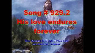 #929.2- His Love Endures Forever - (Psalm 136:1-17)