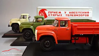 Масштабные модели грузовых автомобилей ЗиЛ-130 || Автоистория - Start Scale Models || Моя коллекция