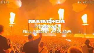 RAMMSTEIN LIVE FULL CONCERT - USCE PARK BELGRADE SERBIA 24.05.2024 4K 30FPS