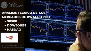 #WallStreet en #directo #livestream #envivo ! Análisis del #DOW #SP500 #nasdaq