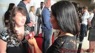 Jamie Brewer at the 66th Emmy Awards Producers Peer Group Reception #Emmys