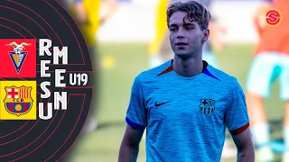 RESUMEN: CF Badalona vs FC Barcelona Juvenil A U19 2023