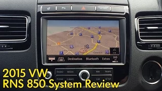 Volkswagen RNS 850 System Review