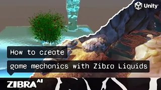Zibra Liquids farming simulator demo tutorial. Creating gameplay with interactive liquid in Unity 3D