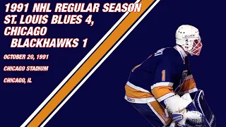 St. Louis Blues at Chicago Blackhawks: October 20, 1991 (2nd & 3rd Periods Only)