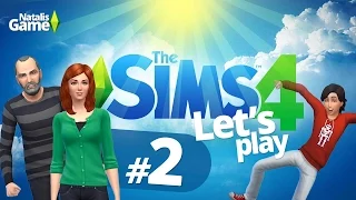 The Sims 4 Поиграем? Семейка Митчелл / #2 Холодильник раздолбай