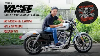 BMC 019 Harley-Davidson Superlow 883 Vance & Hines Stage 1