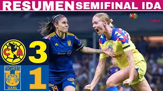 América 3-1 Tigres, la noche de Luebbert / Semifinal ida